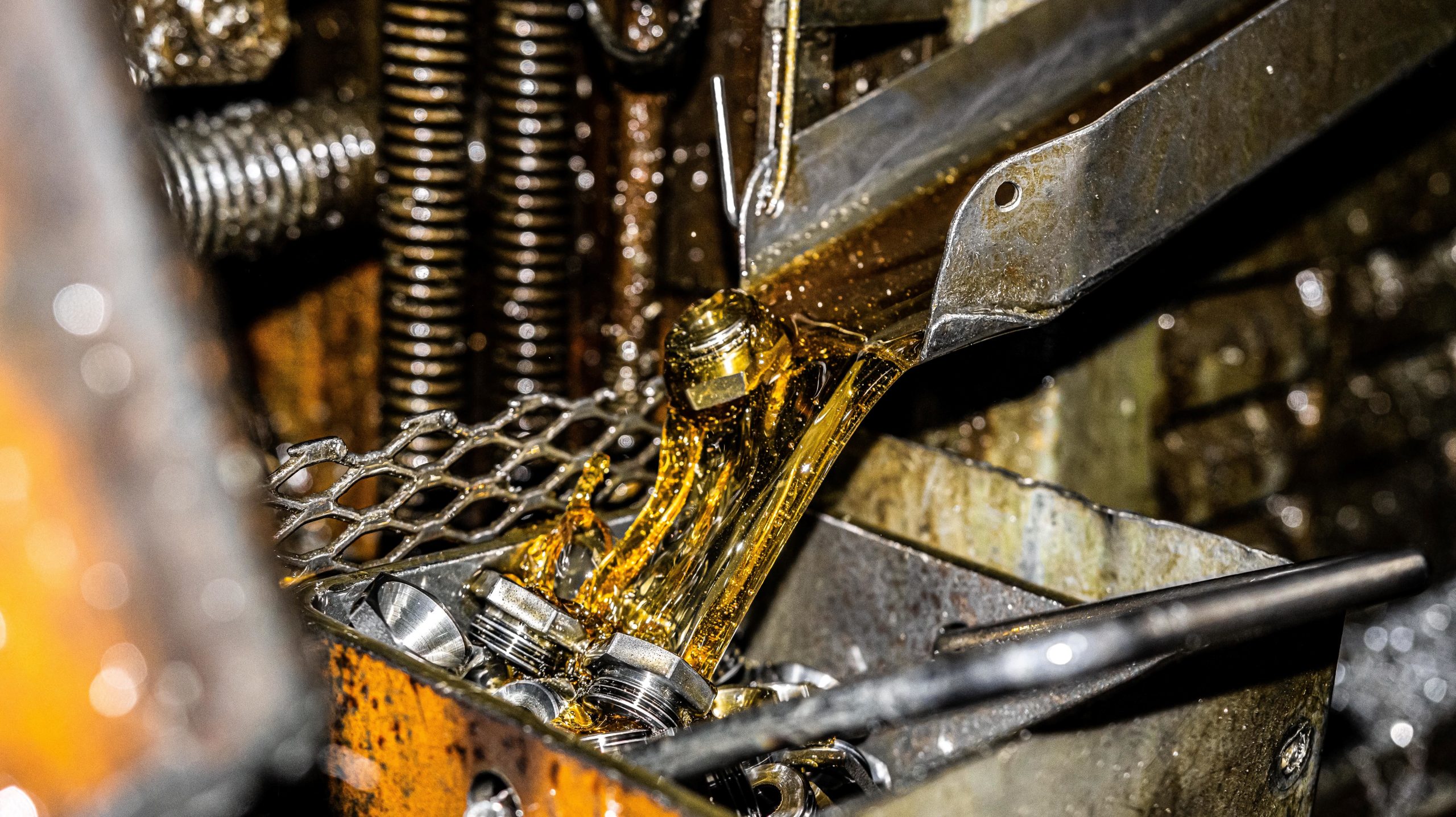 Finished wickman machining oil and gas retainer nut