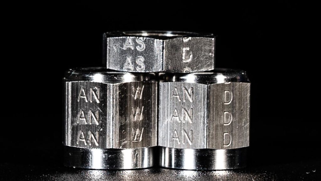 AN and AS machined aerospace fittings