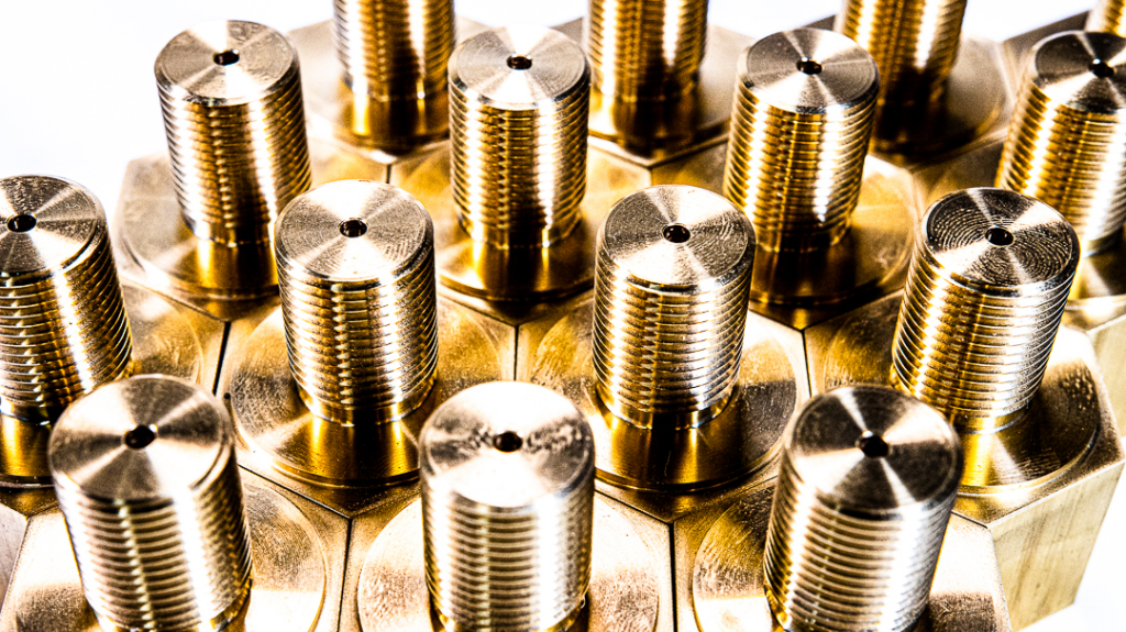 Oxygen aerospace valve part